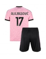 Juventus Kerim Alajbegovic #17 Vieraspaita Lasten 2026-27 Lyhythihainen (+ shortsit)